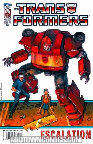 Transformers Escalation #1 Cover A Reg Edition Scherwinski Cover