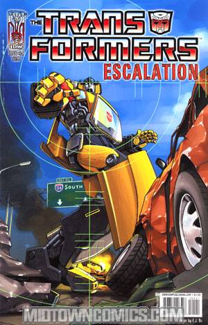 Transformers Escalation #1 Cover B Reg Edition Su Cover