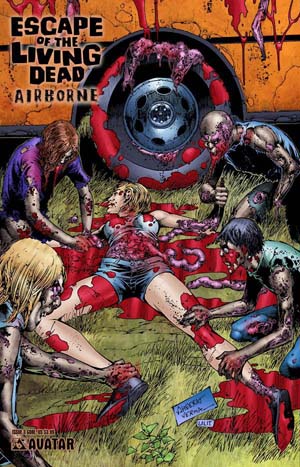 Escape Of The Living Dead Airborne #3 Gore Cvr