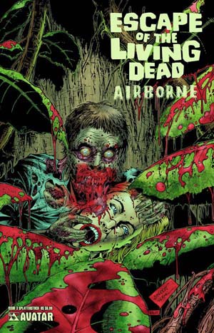 Escape Of The Living Dead Airborne #3 Splatter Cvr