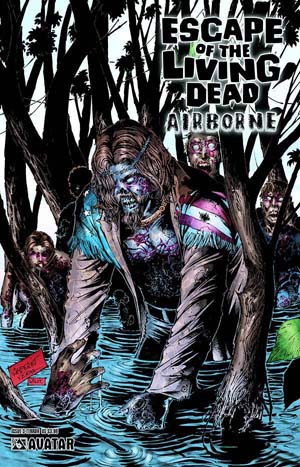 Escape Of The Living Dead Airborne #3 Terror Cvr