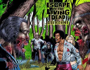 Escape Of The Living Dead Airborne #3 Wraparound Cvr