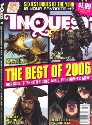 Inquest Gamer #141 Best Of 2006 Cvr