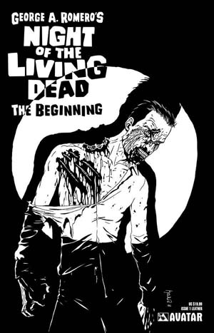 Night Of The Living Dead Beginning #1 Leather Cvr