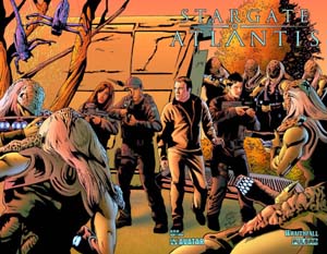 Stargate Atlantis Wraithfall #2 Wraparound Cvr