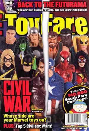Toyfare #114 Hasbro Marvel Legends Series 2 Cvr