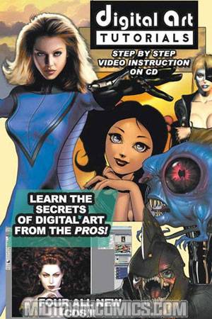 Brian Haberlins Digital Art Tutorials Series 3 4-Disc CD-ROM Set