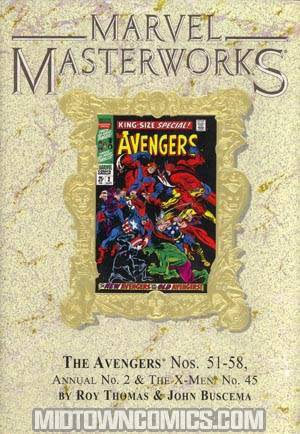 Marvel Masterworks Avengers Vol 6 HC Variant Dust Jacket