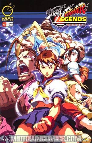 Street Fighter Legends Sakura #4 Cvr B Lee