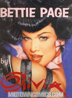 Bettie Page By Olivia HC Signed By Olivia