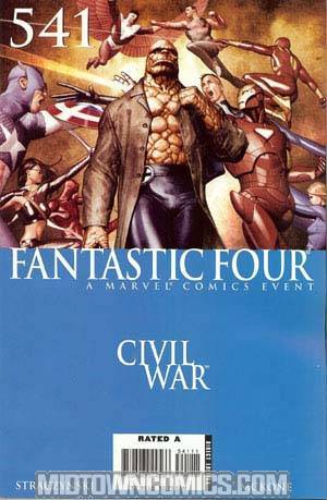 Fantastic Four Vol 3 #541 (Civil War Tie-In)