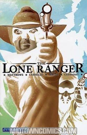 Lone Ranger Vol 4 #3 Cover D Incentive Cassaday Negative Cover