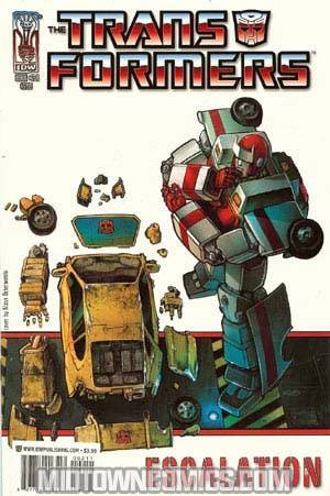 Transformers Escalation #2 Cover A Regular Scherwinski Cover