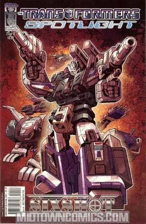 Transformers Spotlight Six Shot Regular Ruffolo Cover