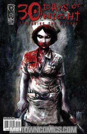 30 Days Of Night Spreading The Disease #1 Cover B Regular Nat Jones Cover