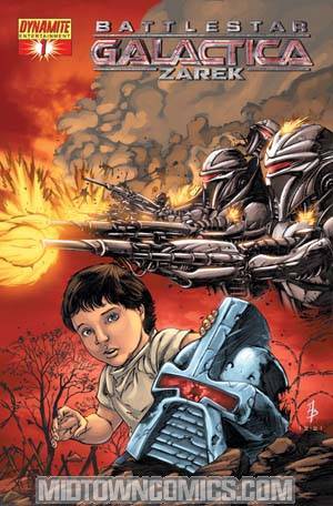 Battlestar Galactica Zarek #1 Cover A Regular Adriano Batista Cover