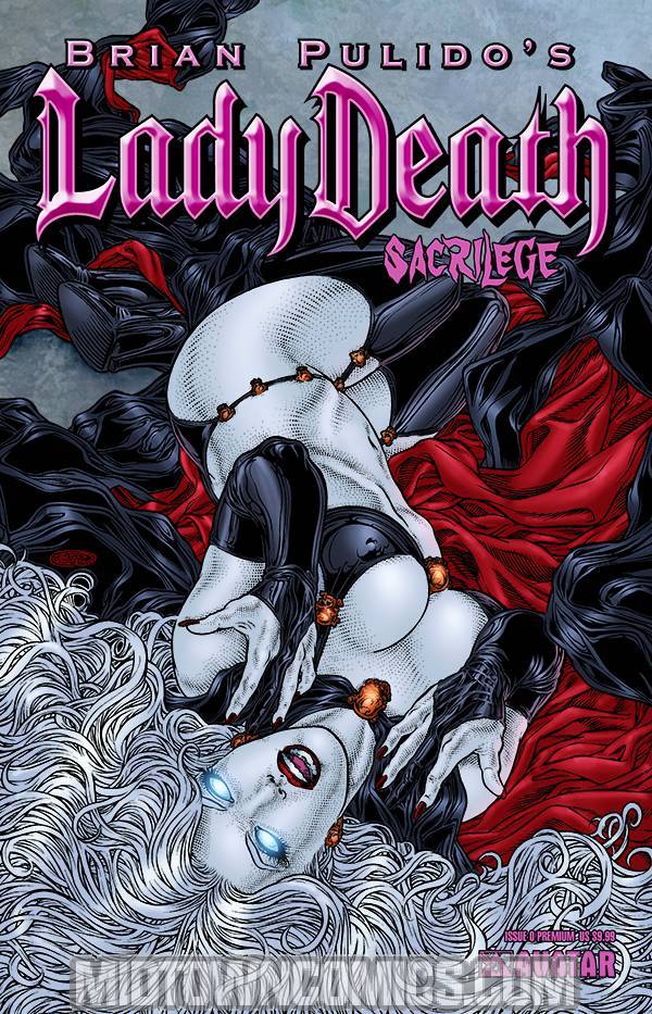 Brian Pulidos Lady Death Sacrilege #0 Premium Cvr