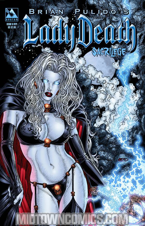 Brian Pulidos Lady Death Sacrilege #0 Ryp Cvr