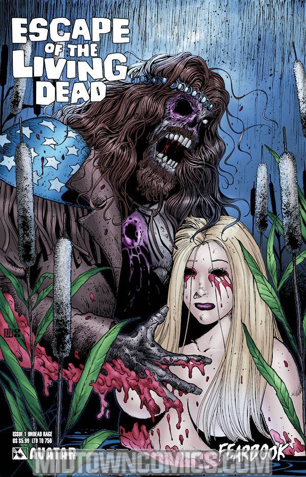 Escape Of The Living Dead Fearbook #1 Undead Rage Cvr