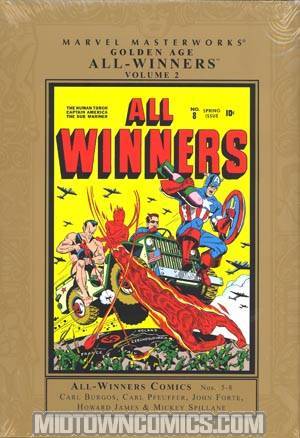 Marvel Masterworks Golden Age All-Winners Comics Vol 2 HC