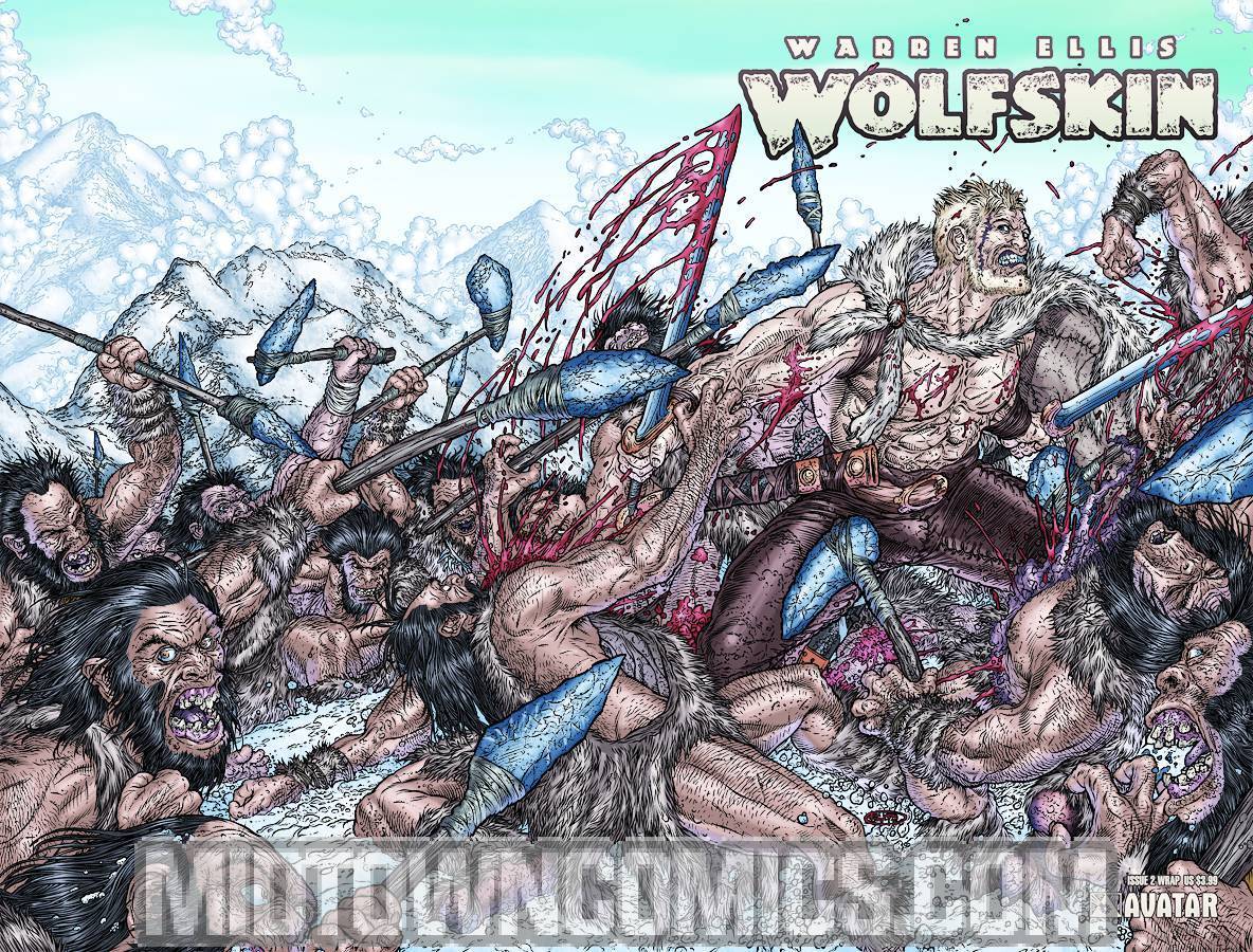 Warren Ellis Wolfskin #2 Wraparound Cvr