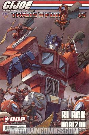 GI Joe vs Transformers Vol 4 Black Horizon #1 Cvr A