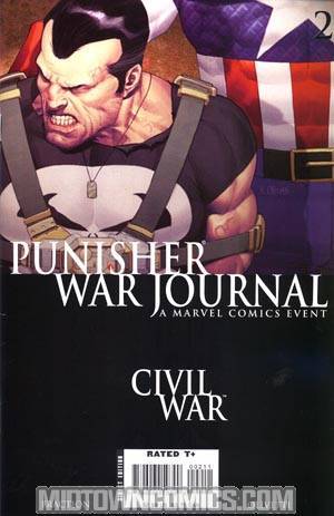 Punisher War Journal Vol 2 #2 Cover A 1st Ptg (Civil War Tie-In)