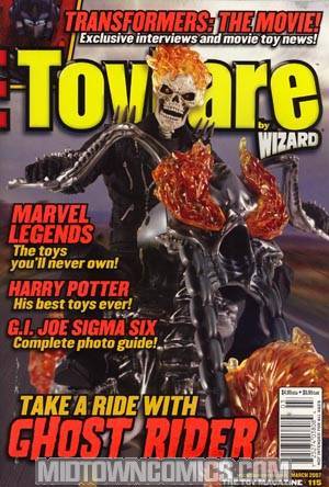 Toyfare #115 Hasbro Ghost Rider Movie Figure Cvr