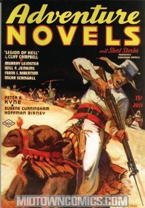 Adventure Novels & Short Stories July 1937 Replica