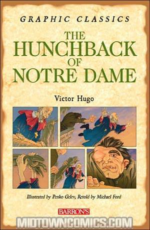 Barrons Graphic Classics Hunchback Of Notre Dame HC