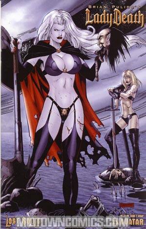 Brian Pulidos Lady Death Lost Souls #2 Wraparound Cvr