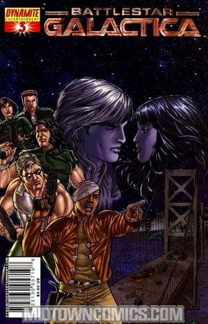 Classic Battlestar Galactica #3 Regular Carlos Rafael Cover