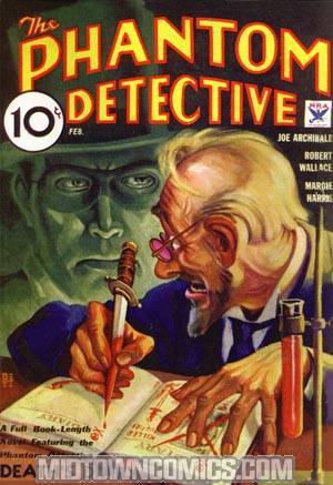 Phantom Detective Feb 1934 Replica Ed