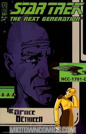 Star Trek The Next Generation The Space Between #1 Incentive Zach Howard Variant Cover
