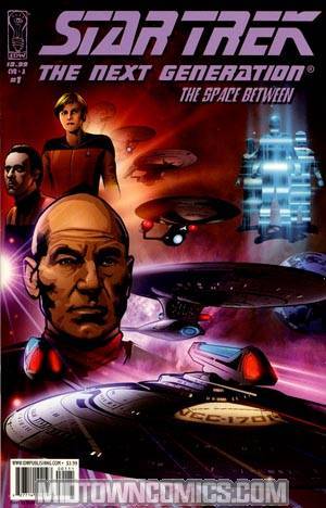 Star Trek The Next Generation The Space Between #1 Regular Dennis Calero Cover