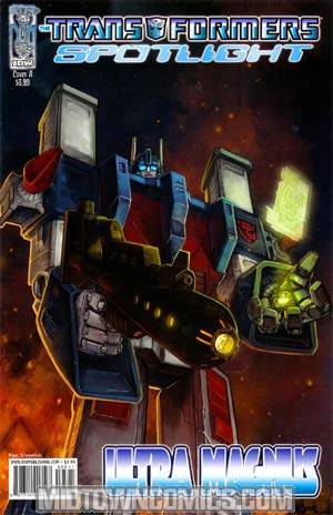 Transformers Spotlight Ultra Magnus Regular Klaus Scherwinski Cover