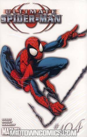 Ultimate Spider-Man #104 Cover C Incentive White Mark Bagley Cover