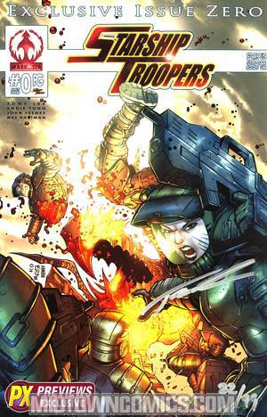 Starship Troopers #0 Signed & Numbered Ed