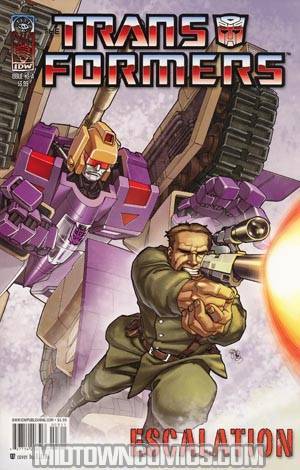Transformers Escalation #3 Cover B Regular EJ Su Cover