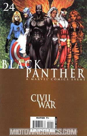 Black Panther Vol 4 #24 (Civil War Tie-In)