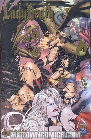 Brian Pulidos Lady Death Lost Souls #2 Gold Foil Cvr