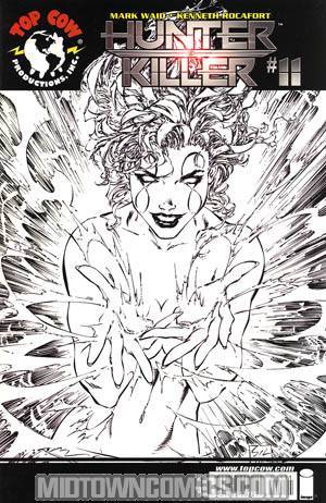 Hunter Killer #11 Incentive Marc Silvestri Black & White Cvr