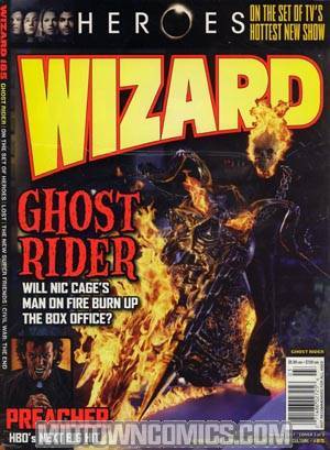 Wizard Comics Magazine #185 Ghost Rider Photo Cvr