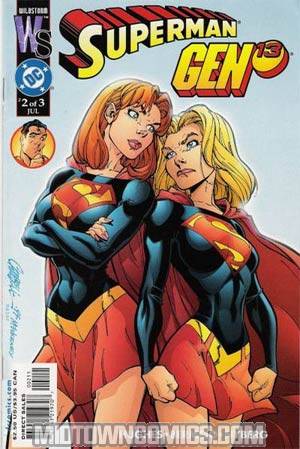 Superman Gen 13 #2 Cover B J Scott Campbell Cover