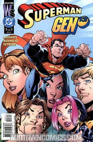 Superman Gen 13 #3 Cover B J Scott Campbell Cover