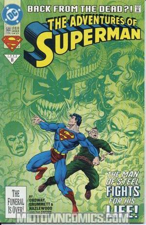Adventures Of Superman #500 Cover A Regular Edition Cover