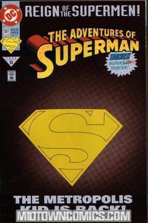 Adventures Of Superman #501 Cover B Collectors Edition Cover