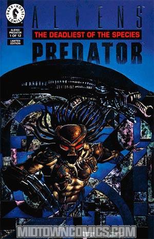 Aliens Predator The Deadliest Of Species #1 Cover B Platinum Edition Cover