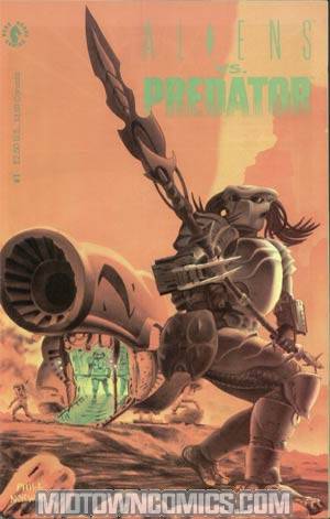 Aliens vs Predator #1 Cover B 2nd Ptg Variant Cover