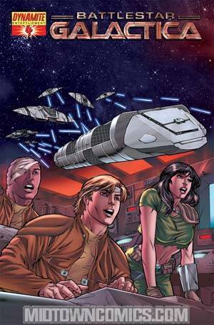 Classic Battlestar Galactica #4 Regular Carlos Rafael Cover